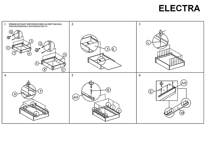 Pat SL Electra, cu sertare, tapiterie stofa, somiera inclusa, 160x200, gri [5]