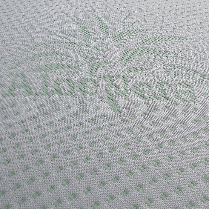 Perna Clasica Memory Aloe Vera, 42x72x12 cm, husa microfibra detasabila, lavabila la 40°C [4]