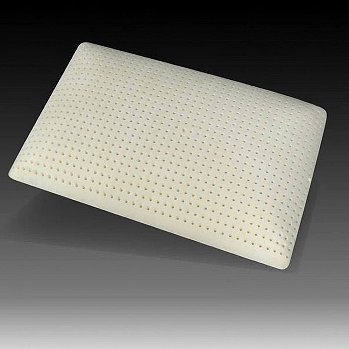 Perna latex pentru copii, 40x30 cm, husa bumbac, antialergenica, antibacteriana, ecologica [3]