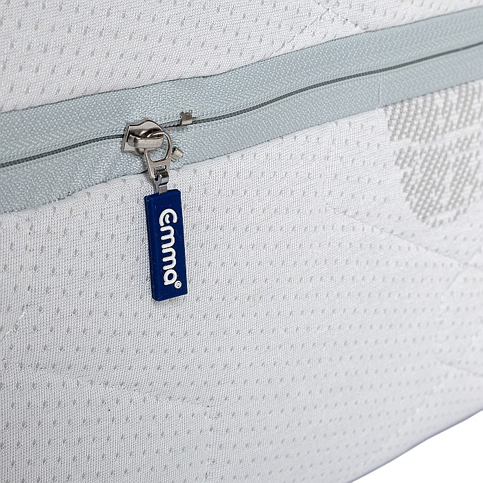 Saltea cu arcuri impachetate individual, Neptun Memory Pocket Comfort 140x200x30cm, 7 zone de confort, spuma poliuretanica HR, memory foam 4 cm, husa detasabila tricot, hipoalergenica, fermitate mediu spre soft, Saltsib [5]