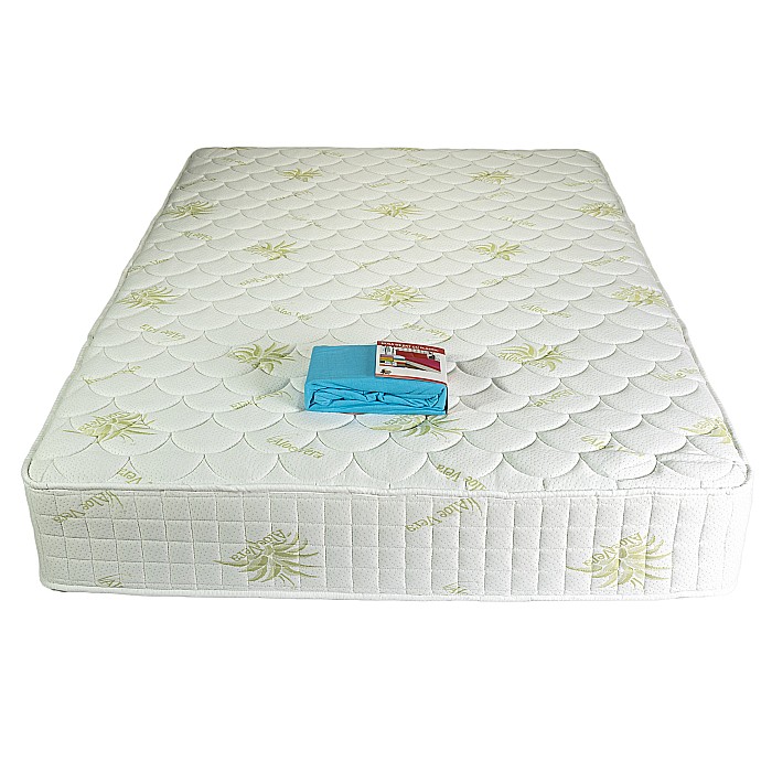 Saltea cu arcuri impachetate individual Pocket Spring Milano, 140x190x24cm, fermitate mediu spre soft, sistem de aerisire perimetral, greutate maxima sutinuta 95kg/utilizator, Saltex [1]