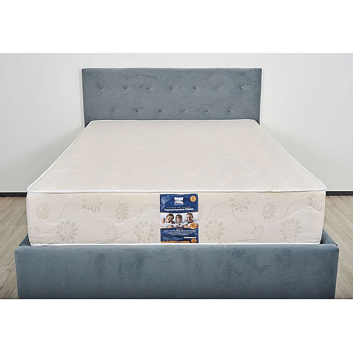Saltea cu arcuri, Superortopedica Flexo 180x200x30 cm, fermitate tare, plasa de arcuri tip Bonell, husa matlasata Jaquard, reversibila, Minet [3]