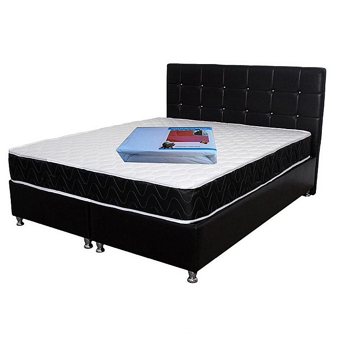 Saltea cu arcuri, Superortopedica Luna 160x200x20 cm, cu plasa de arcuri Bonell, sistem de aerisire perimetral, Saltsib [6]