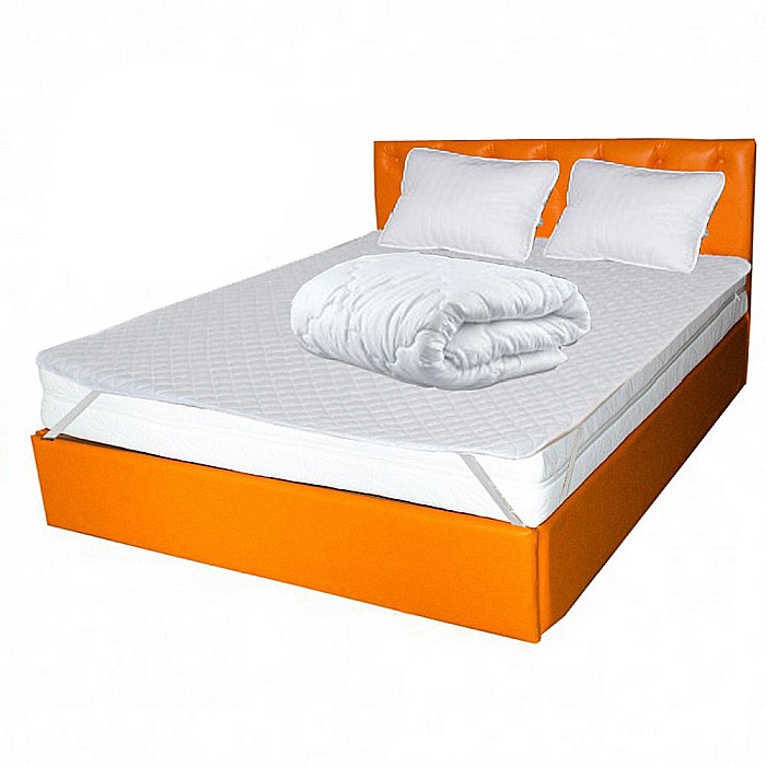 Saltea cu arcuri Ulise Standard Spring Comfort 160x200, plasa arcuri tip Bonell, plus 2 perne plus Husa hipoalergenica plus Pilota iarna microfibra 180x200 [1]