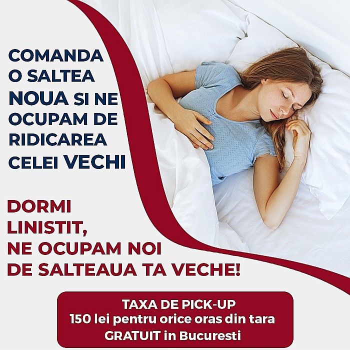 Saltea ortopedica cu arcuri, Lotus Forte Super Ortopedic 180x200x30cm, fermitate mediu spre tare, plasa de arcuri Bonell, fara vara-iarna, banda de aerisire spaceair, Salt Confort [7]