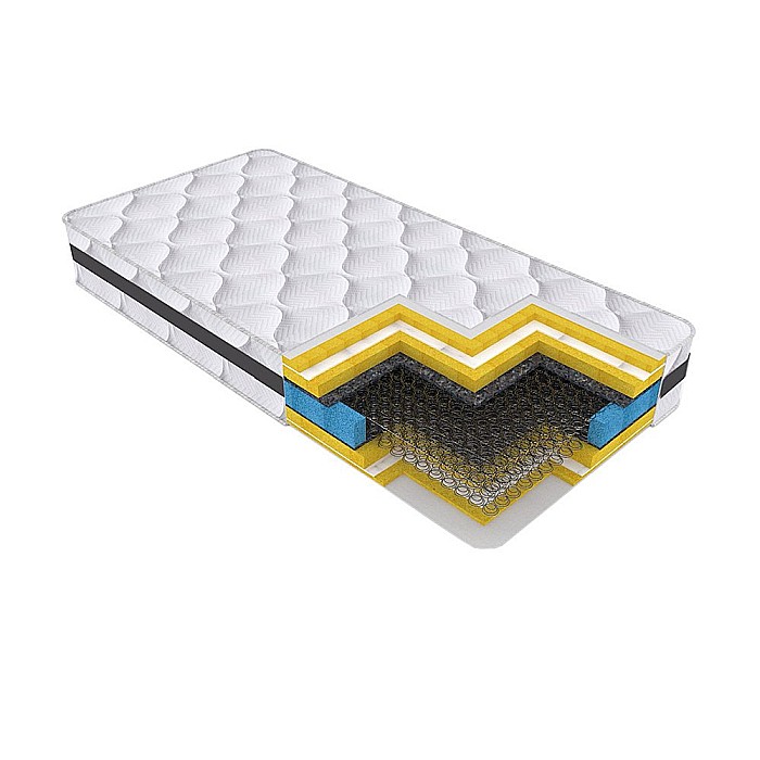 Saltea ortopedica cu arcuri, Roza Super Lux Ortopedic 180x190x25cm, fermitate mediu spre tare, plasa de arcuri Bonell, fara vara-iarna, banda de aerisire spaceair, greutate maxima sustinuta 100 kg/utilizator, Salt Confort [7]