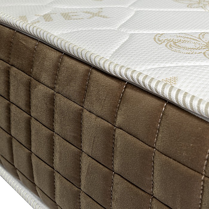 Saltea ortopedica cu arcuri, Super Ortopedica Lux Roma, 90x190x23cm, fermitate tare, plasa arcuri tip Bonell, fata vara-iarna, sistem aerisire perimetral, Saltex [3]