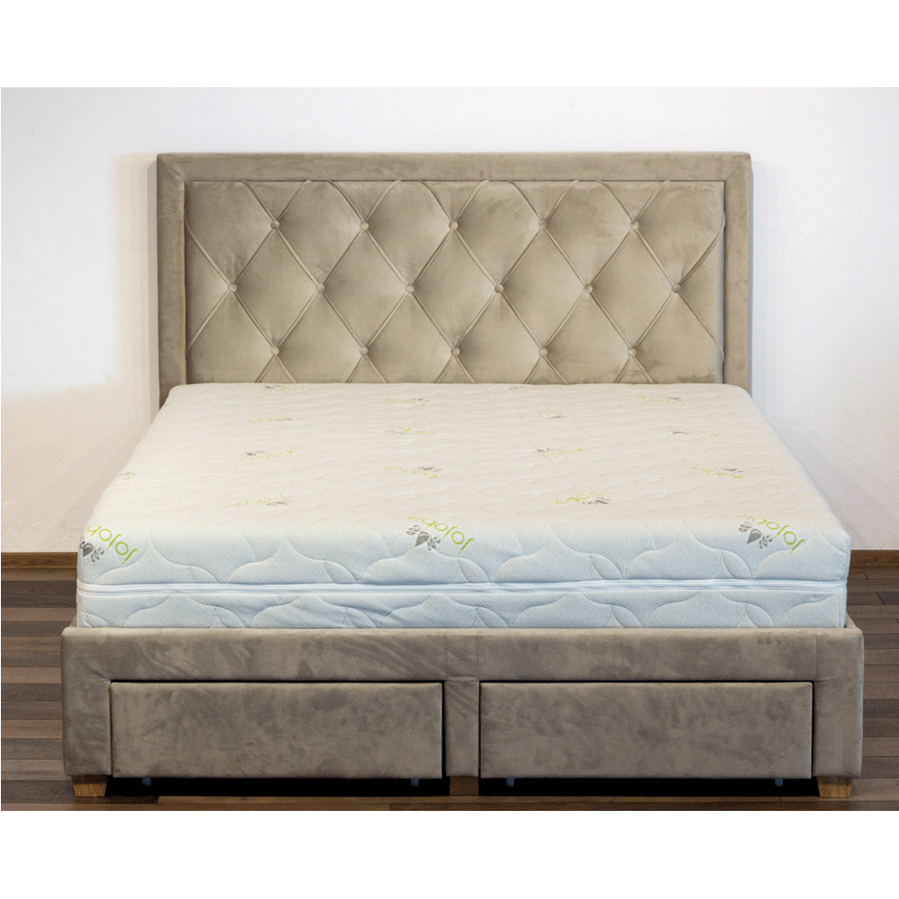 Saltea ortopedica Holiday Perfect Dream 160x200x25 cm, arcuri pocket, 7 zone confort, spuma memory, husa detasabila, fermitate medie, Saltsib [2]