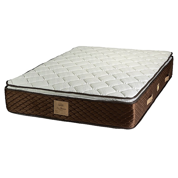 Saltea ortopedica, Lux Memory Piemond cu topper, 160x200x32cm, fermitate tare, cu plasa arcuri, memory foam 2,5 cm, husa matlasata, sistem de aerisire perimetral, greutate maxima sustinuta 120 kg/utilizator, Saltex [2]