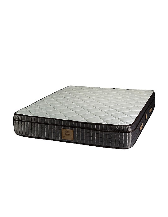 Saltea ortopedica, Lux Memory Platinum, 160x200x30cm, fermitate tare, cu plasa de arcuri, memory foam 2,5 cm, husa matlasata, sistem de aerisire perimetral, greutate maxima sustinuta 120 kg/utilizator, Saltex [1]