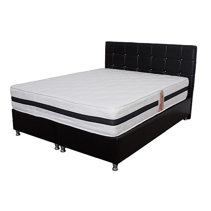 Saltea ortopedica, Memory Foam Dalia, 160x200x30cm, fermitate mediu spre tare, cu plasa de arcuri Bonell, memory foam 5 cm pe ambele parti, sistem de aerisire spaceair, Salt Confort [1]