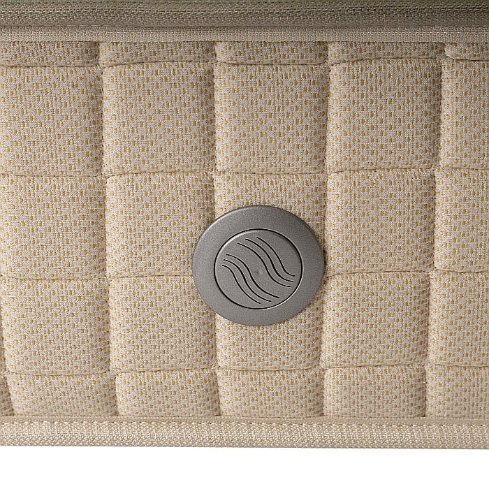 Saltea ortopedica, tip relaxa, Dafin Lux Ortopedic, 120x200x21cm, fermitate medie, cu plasa de arcuri tip Bonell, fata vara-iarna, sistem de aerisire cu butoni, Salt Confort [5]