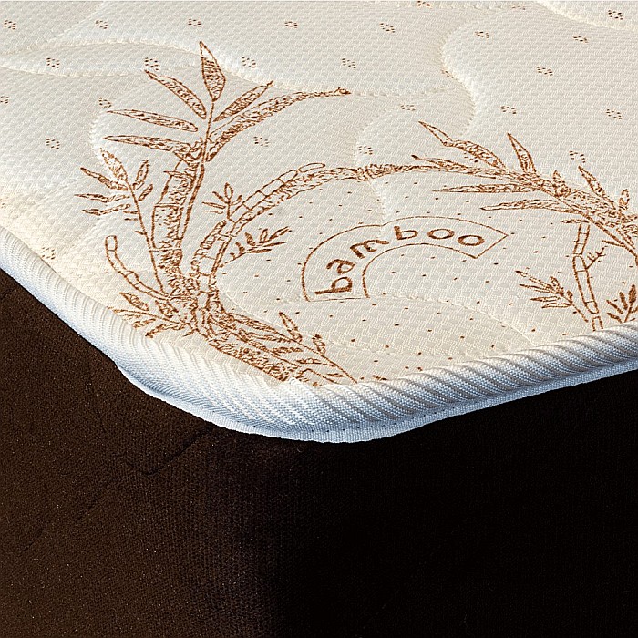 Saltea Superortopedica Optima Bamboo, cu plasa de arcuri, margine antilasare, sistem de aerisire 140x200x24 cm [9]