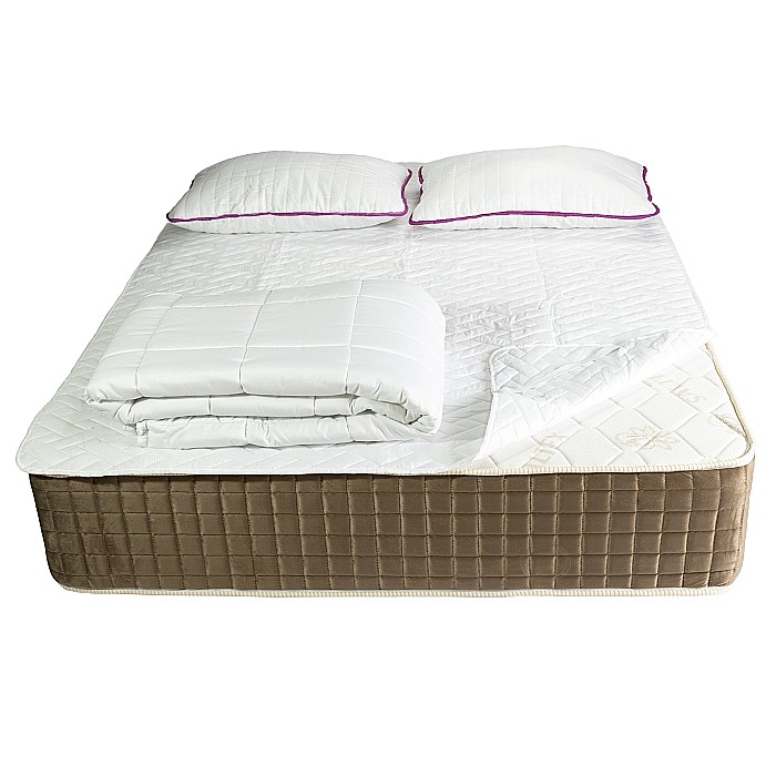 Saltea Venetia 180x200x30 plus 2 perne 50x70 plus Husa hipoalergenica plus Pilota microfibra iarna 200x220 [1]
