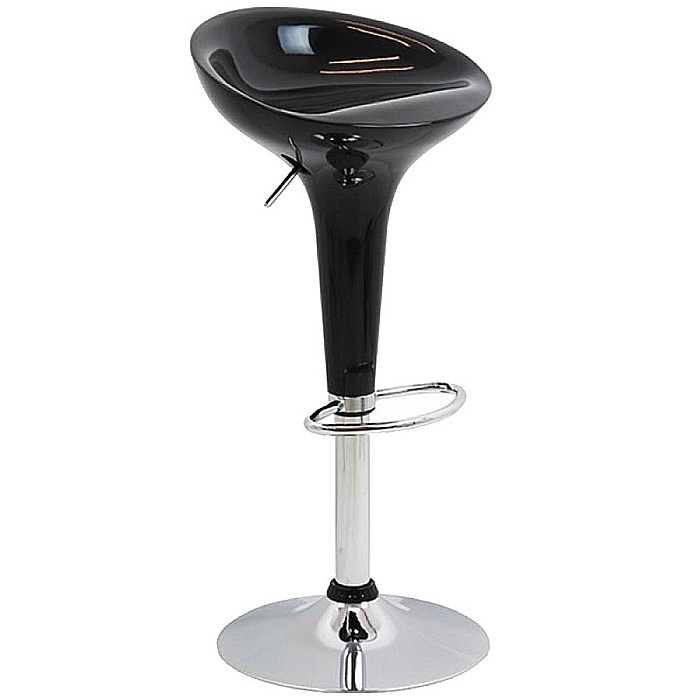 Scaun bar ABS 101, rotativ, cadru cromat, inaltime ajustabila, suport picioare, 100 kg [2]