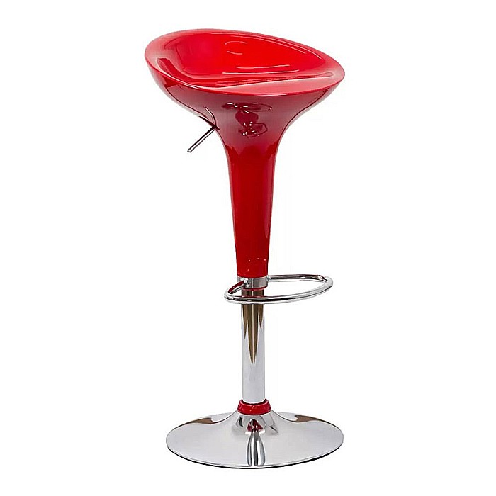 Scaun bar ABS 101, rotativ, cadru cromat, inaltime ajustabila, suport picioare, 100 kg [4]