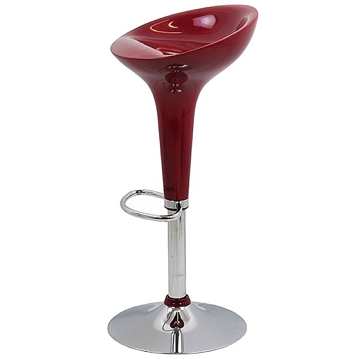 Scaun bar ABS 101, rotativ, cadru cromat, inaltime ajustabila, suport picioare, 100 kg [2]