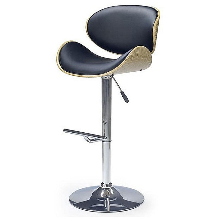 Scaun bar HM H44 negru [2]