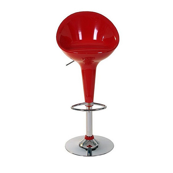 Scaun bar polipropilena, ABS 105, rotativ, baza cromata, suport picioare, inaltime ajustabila, 90 kg [1]