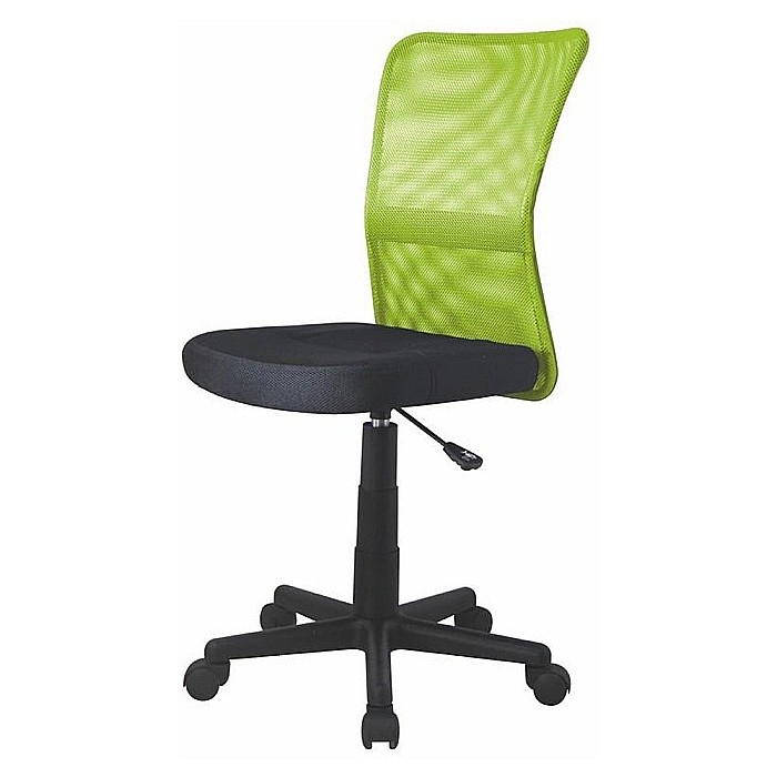 Scaun birou copii HM Dingo, Ergonomic, Cadru Polipropilena, Mesh, Inaltime ajustabila, 80 kg, 98x41x56 cm, Verde [2]