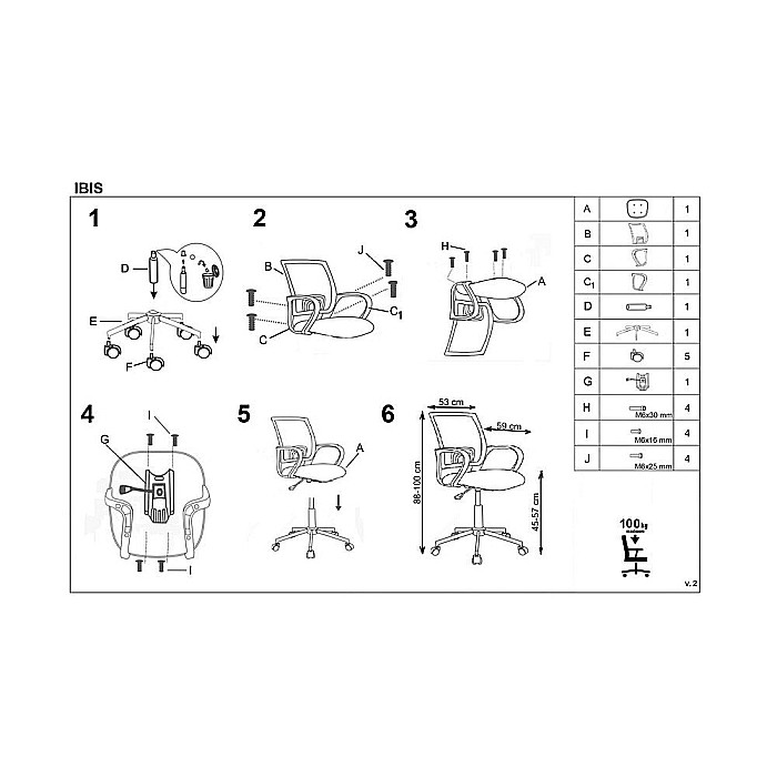 Scaun birou copii HM Ibis Freestyle, Ergonomic, Cadru Metal, Stofa, Inaltime ajustabila, Manere polipropilena, 100 Kg, Multicolor [3]