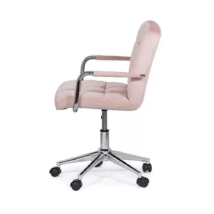 Scaun birou copii OFF 328V, ergonomic, catifea, inaltime reglabila, rotativ, 80 kg [3]