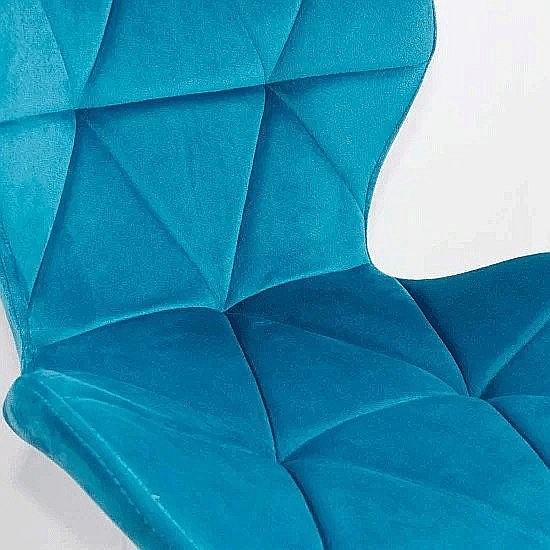 Scaun birou copii OFF 334, ergonomic, rotativ, catifea, cadru cromat, inaltime ajustabila, 100 kg [3]