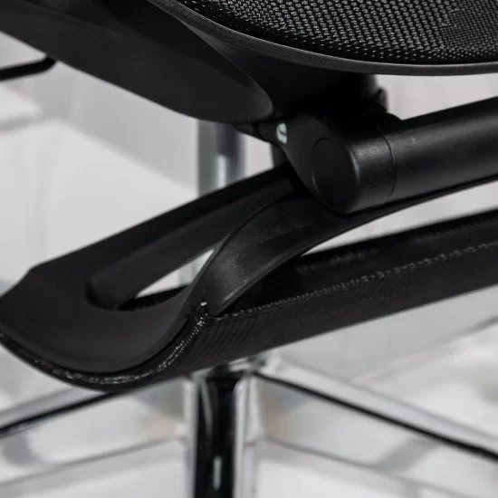 Scaun birou ergonomic multifunctional SYYT 9519, mesh, mecanism a-sincron, suport lombar, brate 3D,150 kg, negru [4]