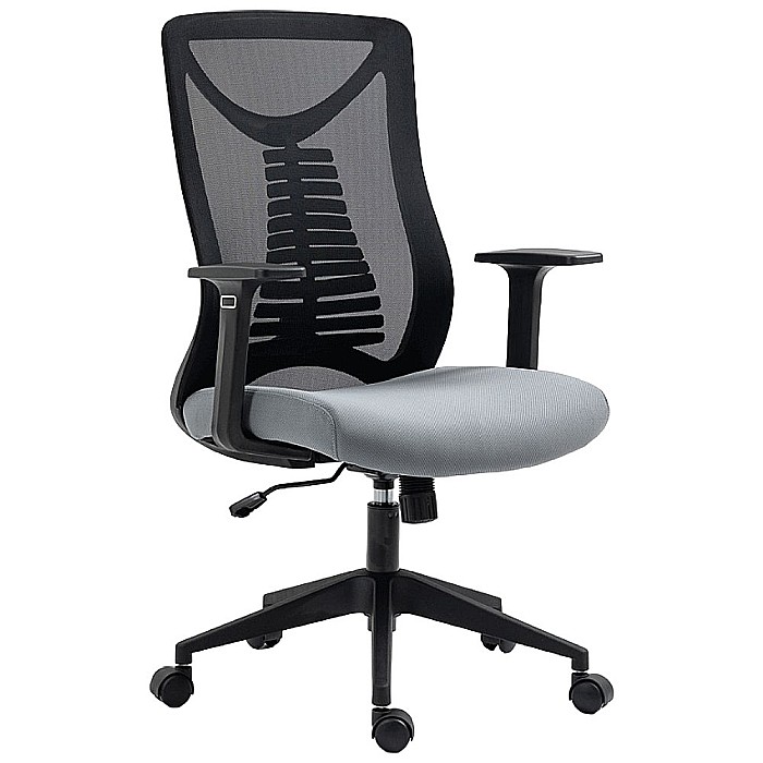 Scaun birou ergonomic SL Q330 Negru/Gri [2]