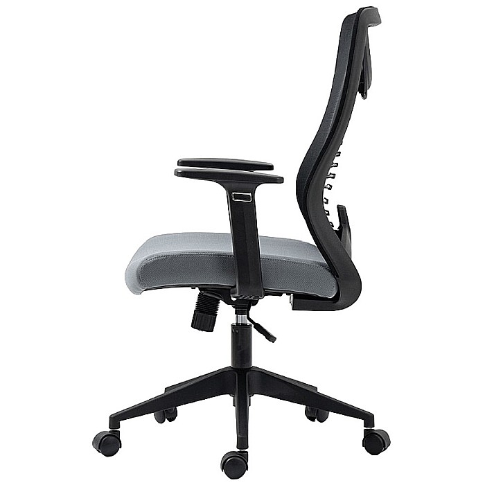 Scaun birou ergonomic SL Q330 Negru/Gri [6]