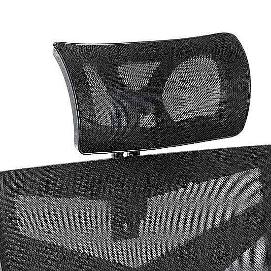 Scaun birou mesh OFF434, ergonomic, rabatabil, cu tetiera, respirabil,100 kg [5]