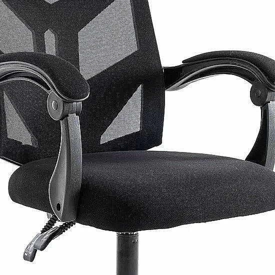 Scaun birou mesh OFF434, ergonomic, rabatabil, cu tetiera, respirabil,100 kg [3]
