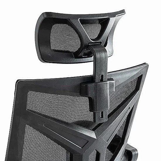 Scaun birou mesh OFF434, ergonomic, rabatabil, cu tetiera, respirabil,100 kg [8]