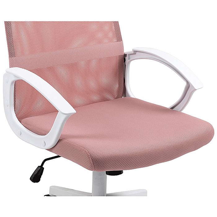Scaun birou mesh SL Q026 roz [5]