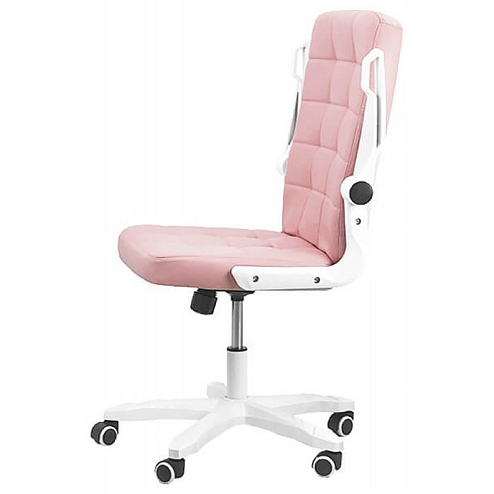 Scaun birou OFF 332, cotiere rabatabile, piele ecologica, roti gumate, mecanism balans, ergonomic, 100 kg [2]