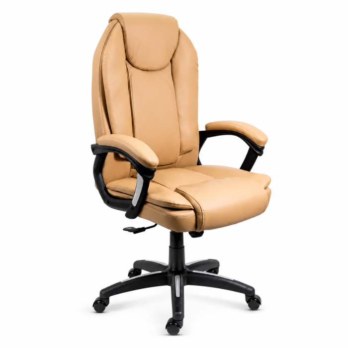 Scaun birou OFF 356, piele ecologica, mecanism de balans, robust, 110 kg [2]