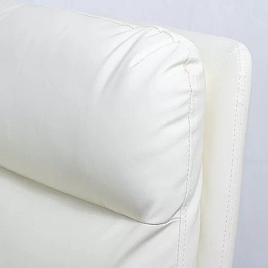 Scaun birou rotativ REL407, piele ecologica, baza polipropilena, inaltime reglabila, 120 kg [3]