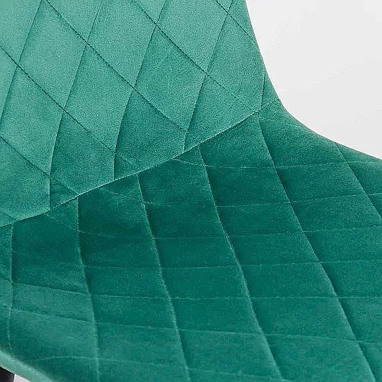 Scaun bucatarie si living BUC 209, metalic, tapitat cu catifea,100 kg, 45x40x90 cm, bej [5]