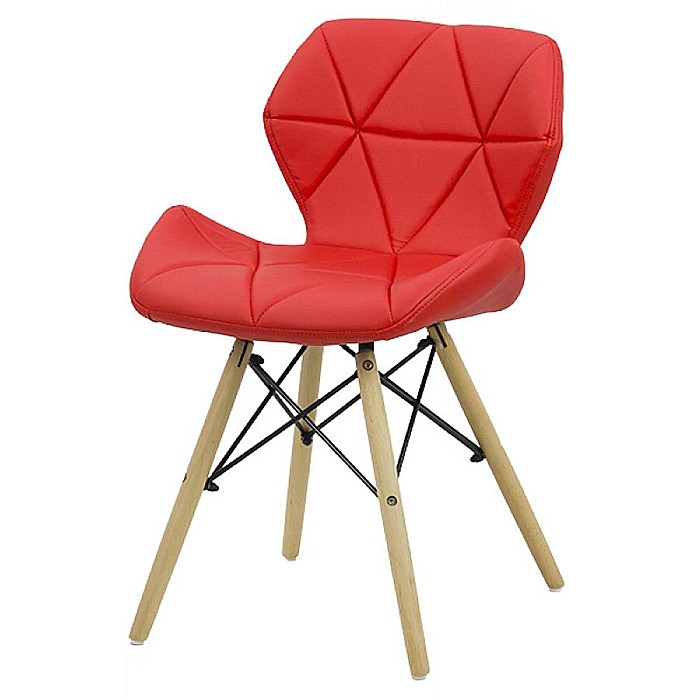 Scaun bucatarie si living BUC 241, ergonomic, piele ecologica, cadru lemn, 110 kg [2]