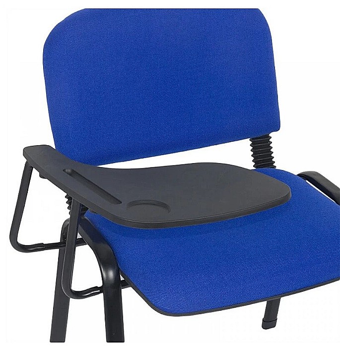 Scaun conferinta cu masuta rabatabila HRC 606, ergonomic, stofa, cadru metalic, 120 kg [4]