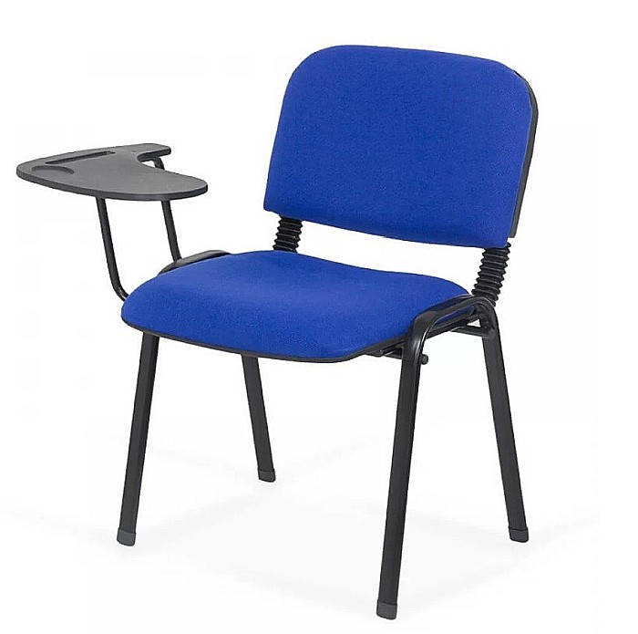 Scaun conferinta cu masuta rabatabila HRC 606, ergonomic, stofa, cadru metalic, 120 kg [7]