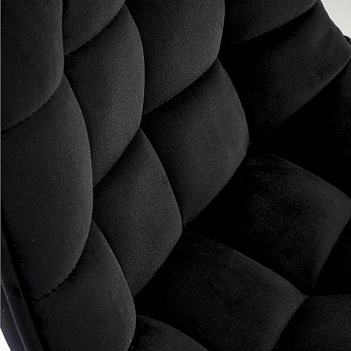 Scaun de bar HM H120 velvet Negru [8]