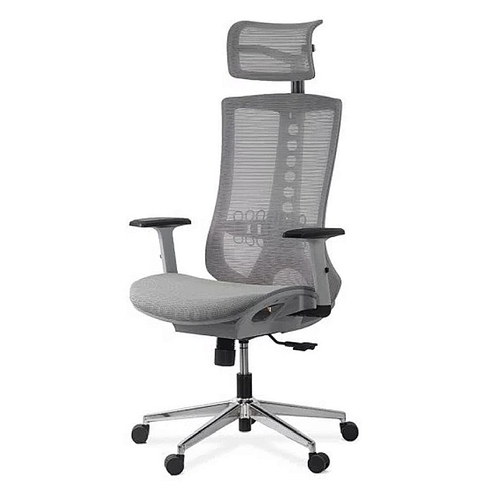 Scaun de birou ergonomic multifunctional SYYT 9510, mesh, suport lombar ajustabil, cotiere reglabile, baza metalica, 120 kg [2]