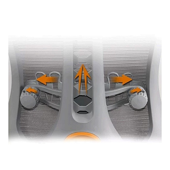 Scaun de birou ergonomic multifunctional SYYT 9510, mesh, suport lombar ajustabil, cotiere reglabile, baza metalica, 120 kg [6]