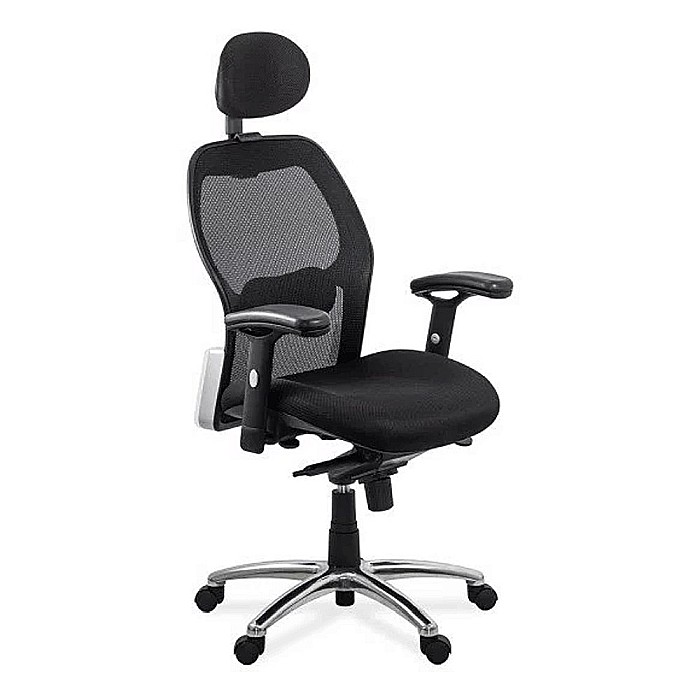 Scaun de birou ergonomic multifunctional SYYT 9513, suport lombar reglabil, mesh, cotiere reglabile, 150 kg [1]