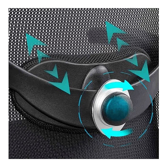 Scaun de birou ergonomic multifunctional SYYT 9513, suport lombar reglabil, mesh, cotiere reglabile, 150 kg [4]