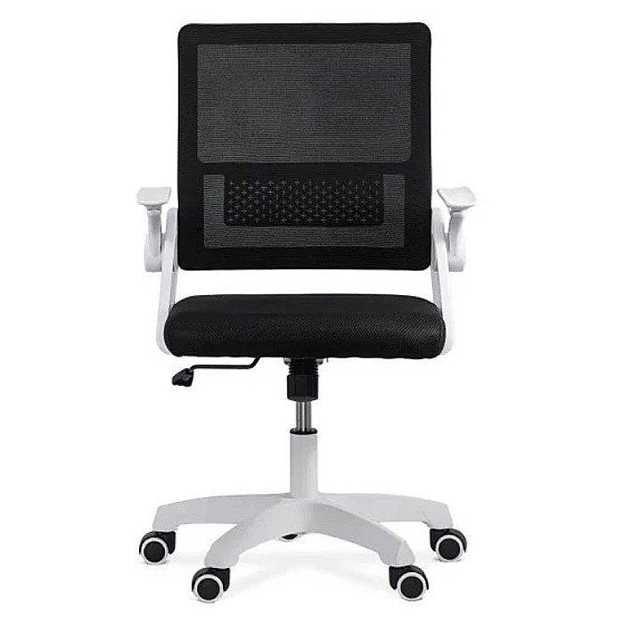 Scaun de birou ergonomic OFF 6261, mesh, cotiere rabatabile, inaltime reglabila, baza polipropilena, 80 kg [6]
