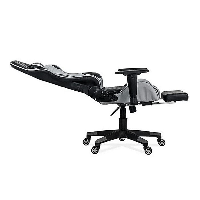 Scaun de birou OFF 307, gaming, spatar rabatabil, cotiere reglabile, mecanism de balans, 110 kg [4]