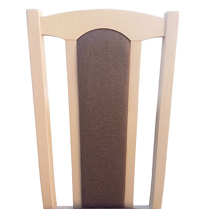 Scaun de living si bucatarie, DM7 Boston, din lemn masiv fag, tapiterie stofa, 120 kg, 96x43x40 cm, Stejar Sonoma [4]