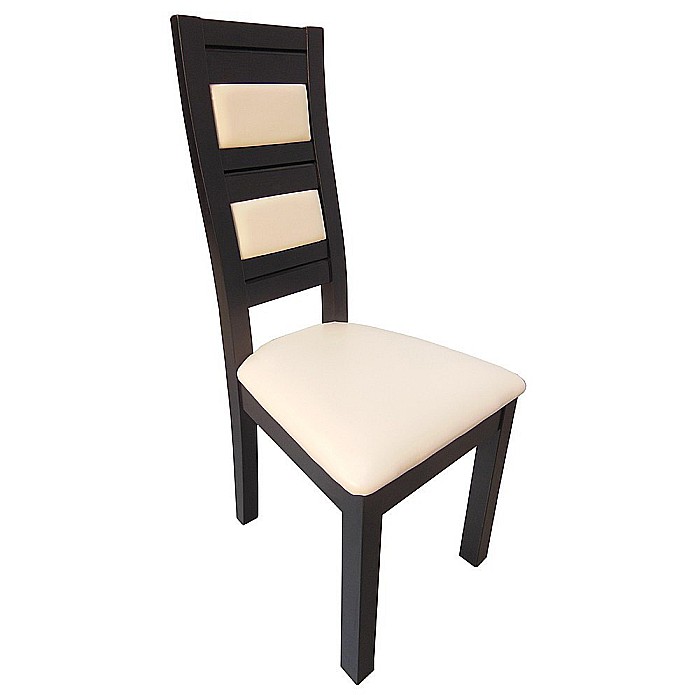 Scaun de living si bucatarie, lemn masiv fag, Eusebio, tapitat cu stofa, 120 kg, 101x44x45cm, Fag [1]